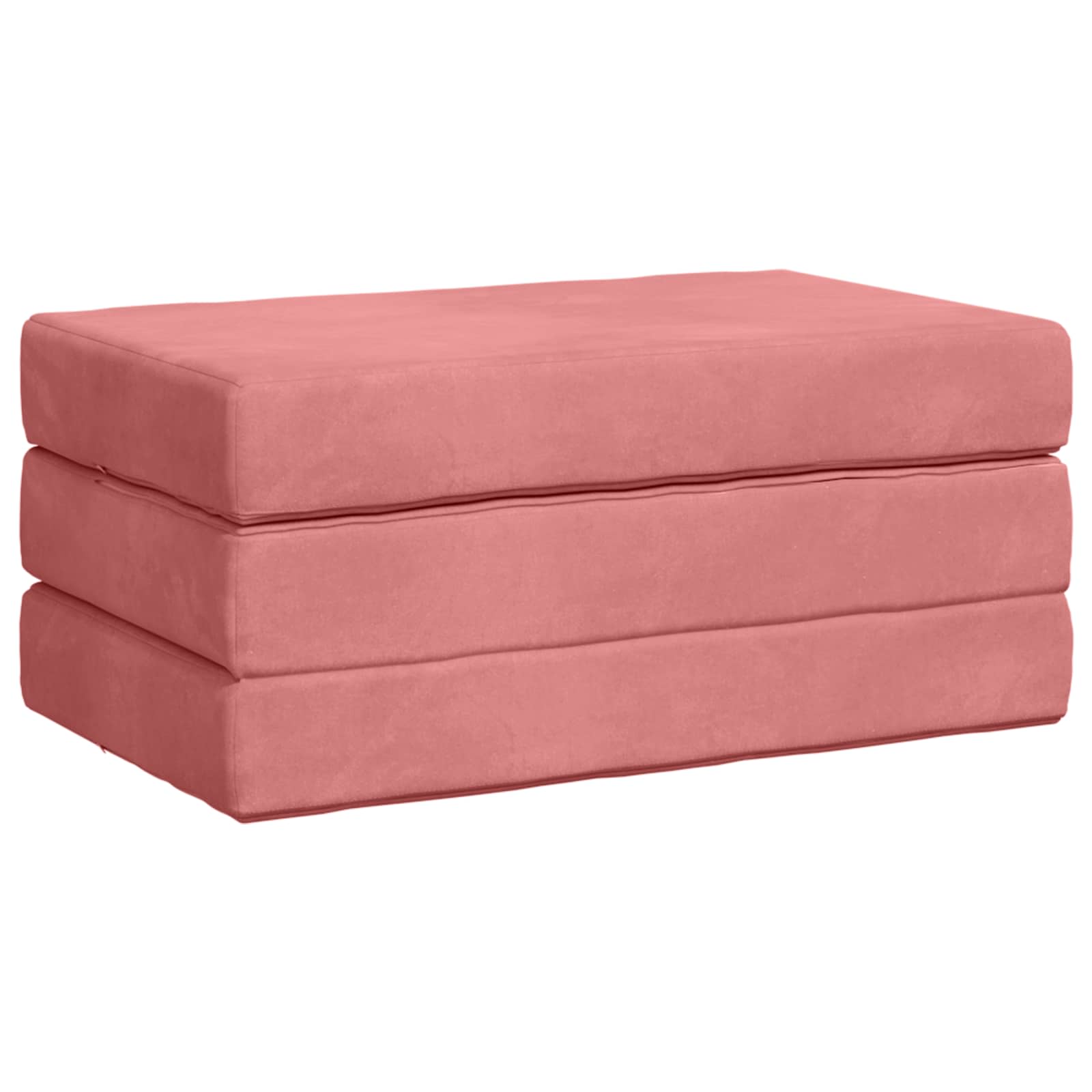 Sofa na razvlačenje 100 x 67 x 45 cm Ružičasta