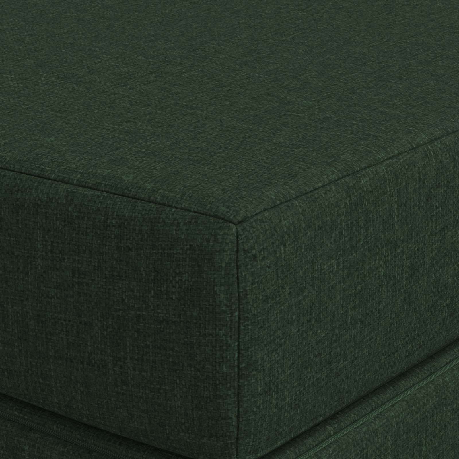 Sofa na razvlačenje 120 x 67 x 45 cm Tamnozelena