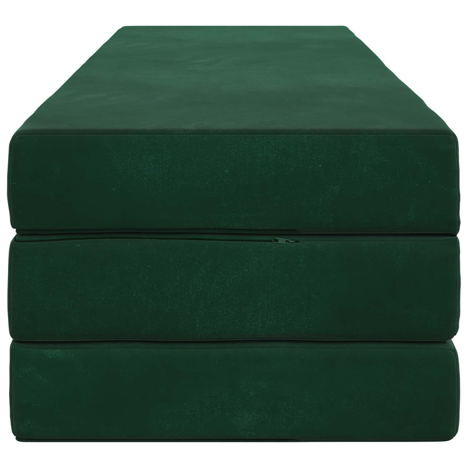 Sofa na razvlačenje 180 x 67 x 45 cm Tamnozelena
