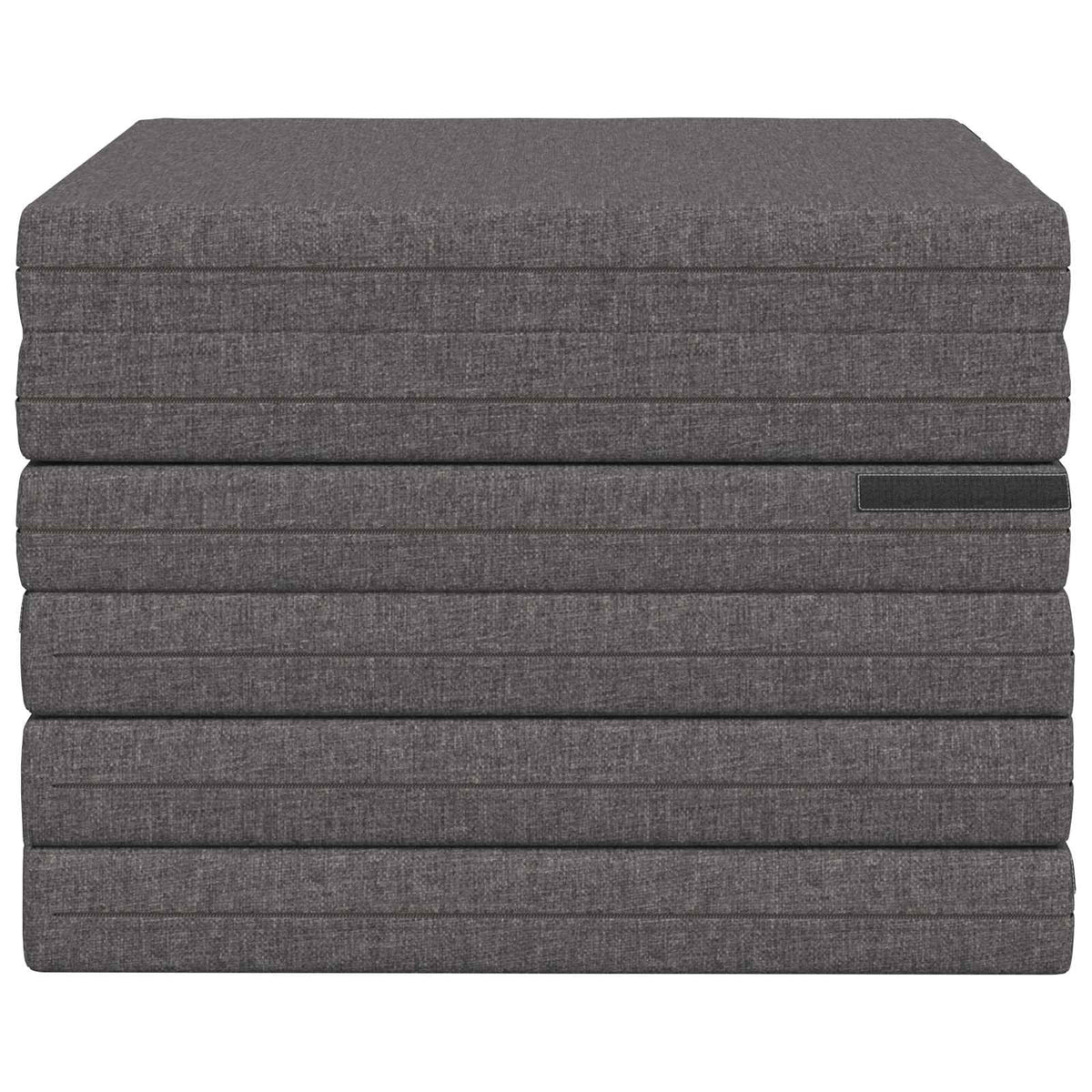 Sofa na razvlačenje 140 x 67 x 15 cm Svjetlosiva