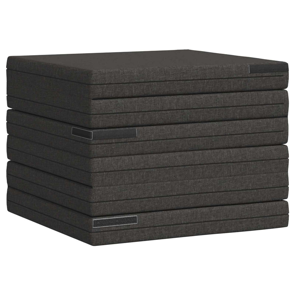 Sofa na razvlačenje 140 x 67 x 15 cm Tamnosiva