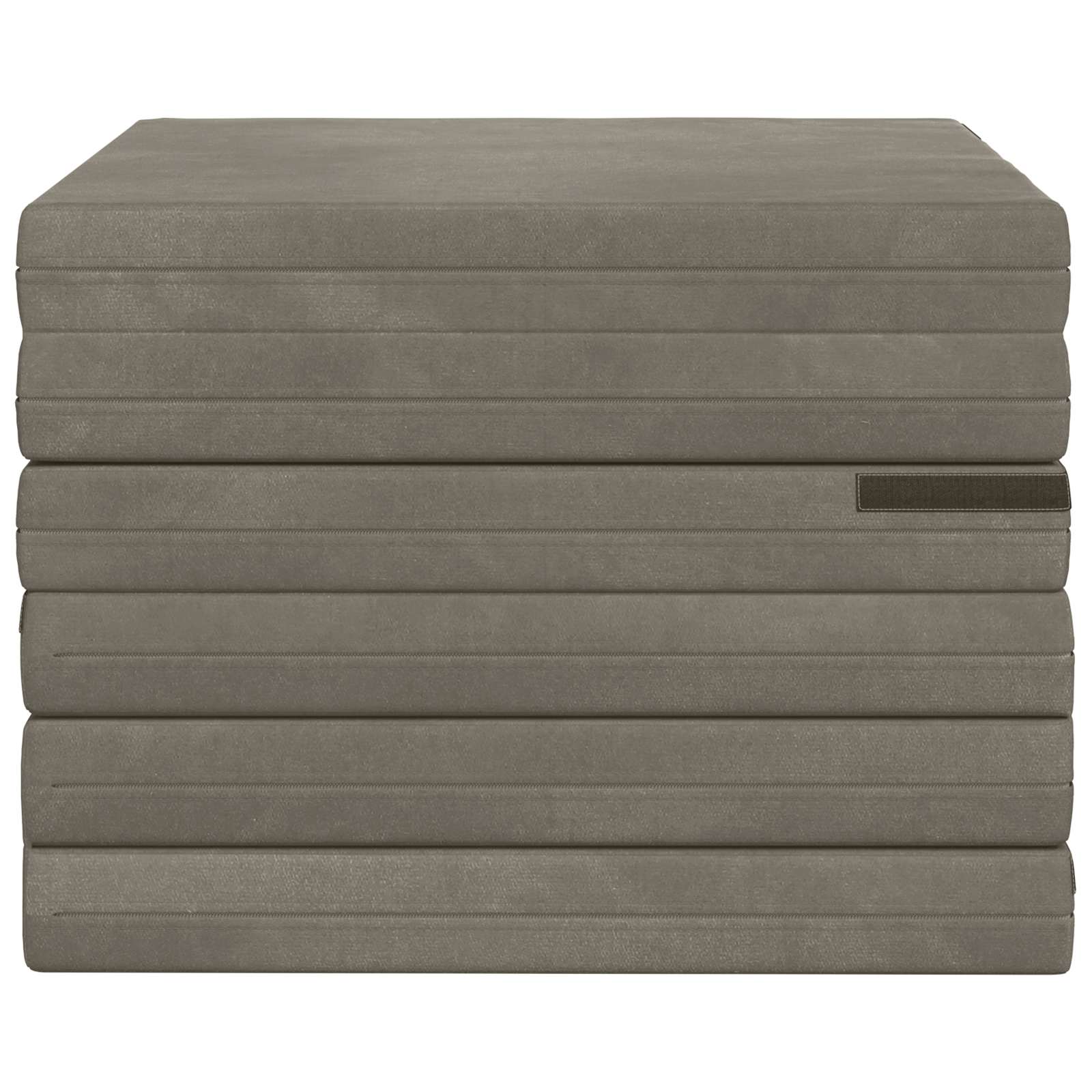 Sofa na razvlačenje 140 x 67 x 45 cm Svjetlosiva