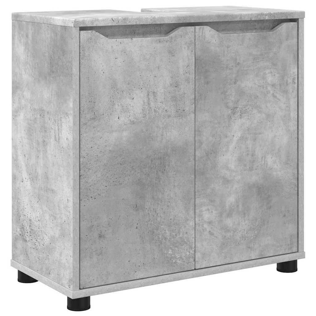 Ormarić za umivaonik s policom Betonski sivi 60 x 30 x 60 cm