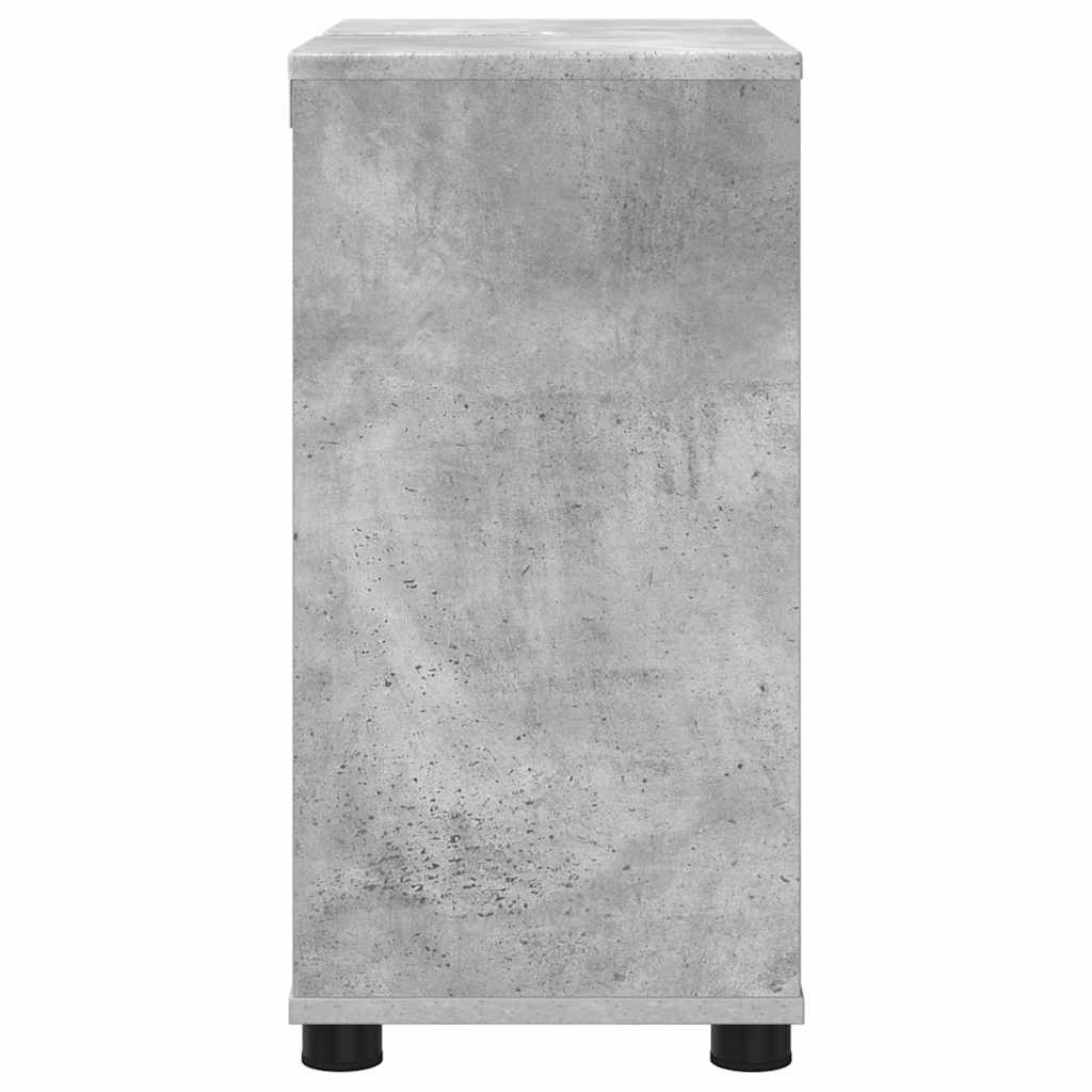 Ormarić za umivaonik s policom Betonski sivi 60 x 30 x 60 cm