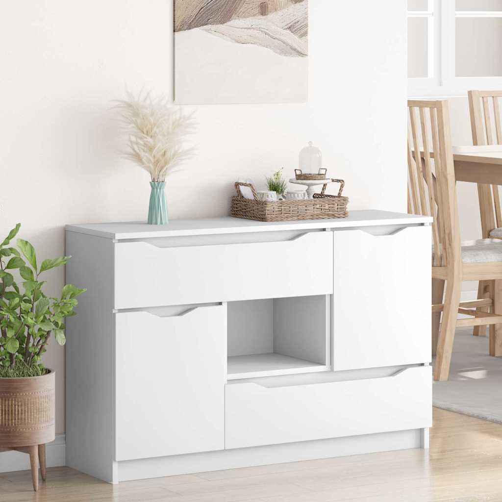 Kreveta s ladicama Bijelo 100 x 30 x 65,6 Konstruirano drvo