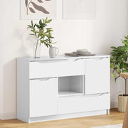Kreveta Visoki sjaj bijela 100 x 30 x 65,6 Konstruirano drvo