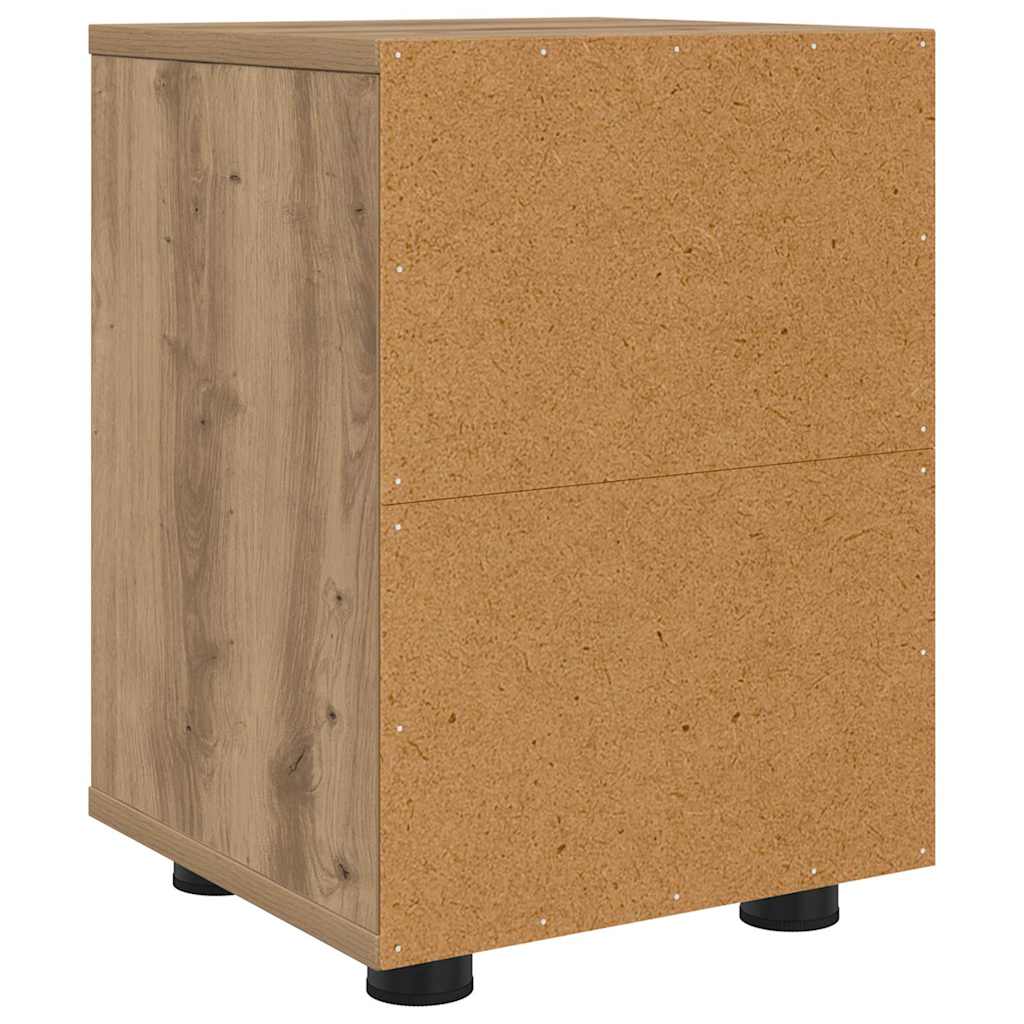 Noćni ormarići 2 pcs Umjetnički hrast 30,5 x 30 x 43 cm
