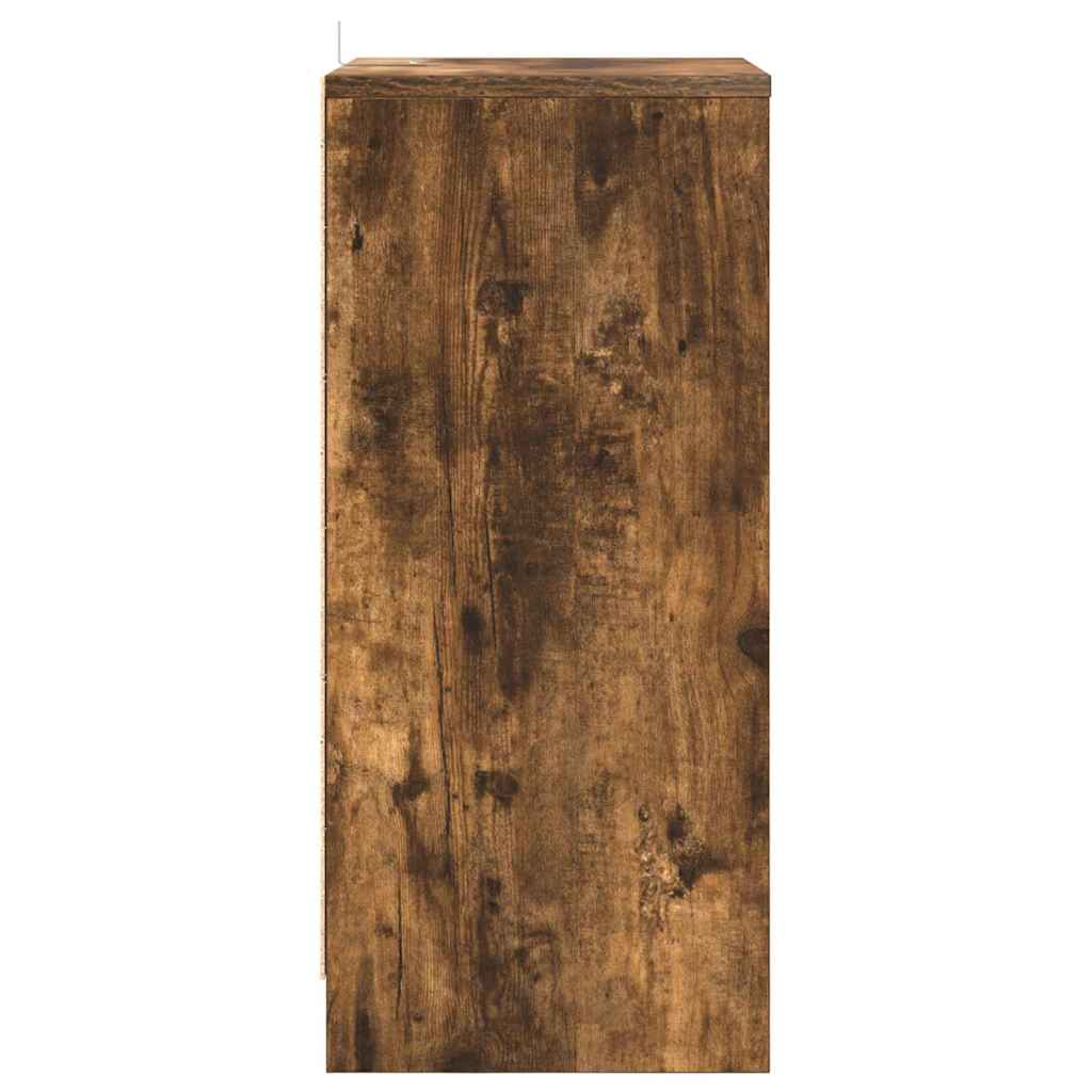 Noćni ormarići s ladicama 2 pcs Dimljeni hrast 40 x 30 x 467 cm