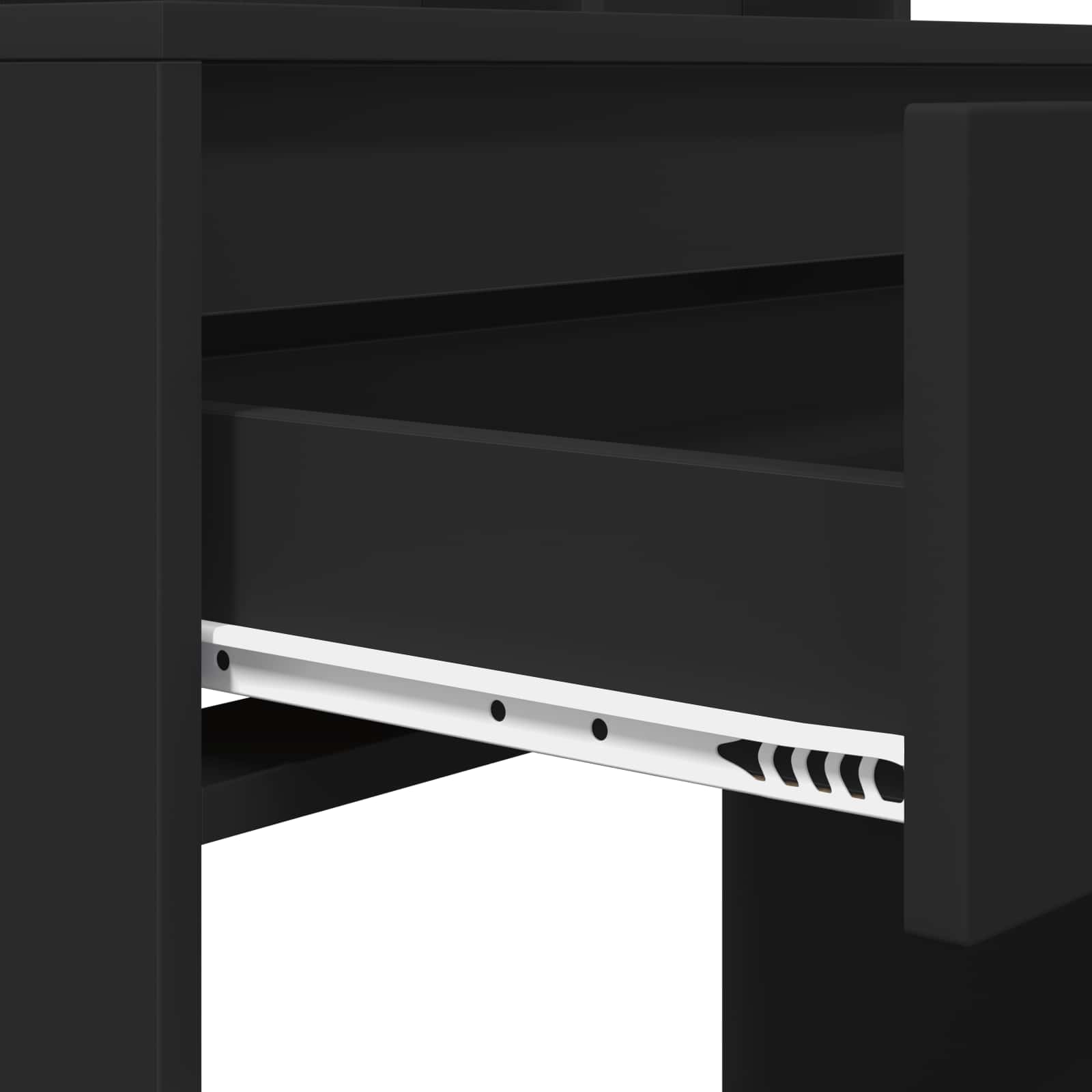 Stolovi za presvlačenje u spavaćoj sobi Crna 80 x 39,6 x 135 cm