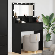 Stolovi za presvlačenje u spavaćoj sobi Crna 80 x 39,6 x 135 cm