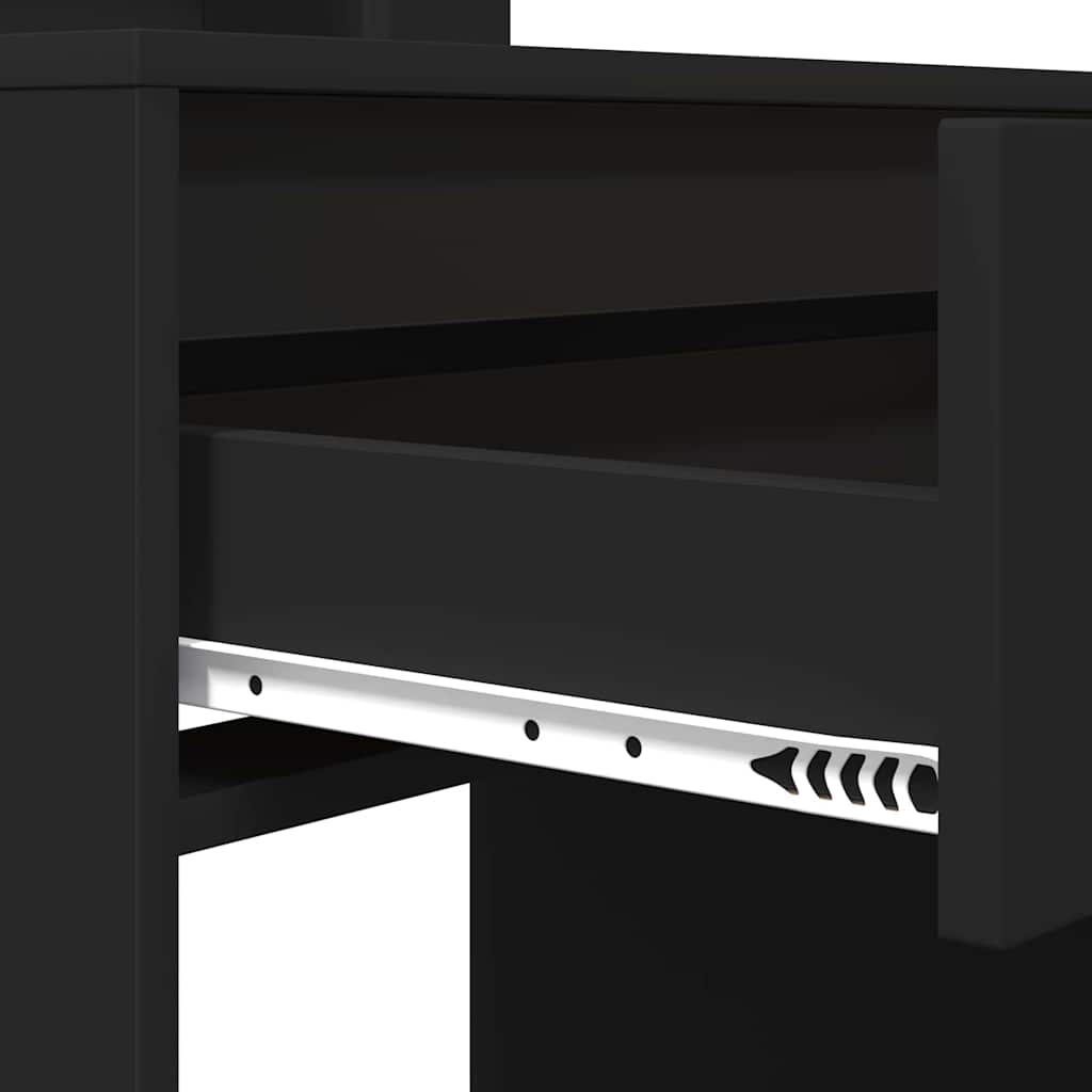 Stolovi za presvlačenje u spavaćoj sobi Crna 80 x 39,6 x 135 cm