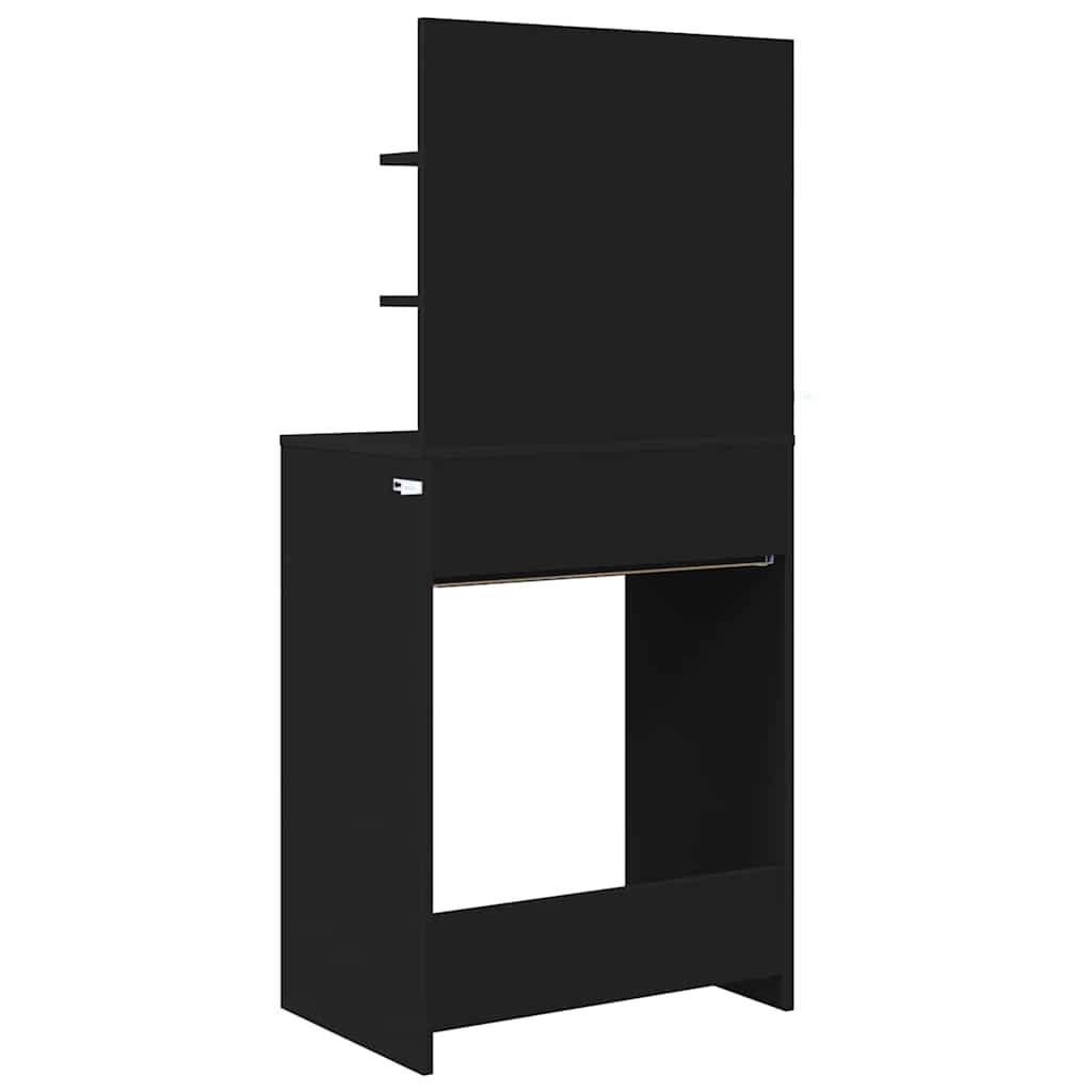 Stolovi za presvlačenje u spavaćoj sobi Crna 80 x 39,6 x 135 cm