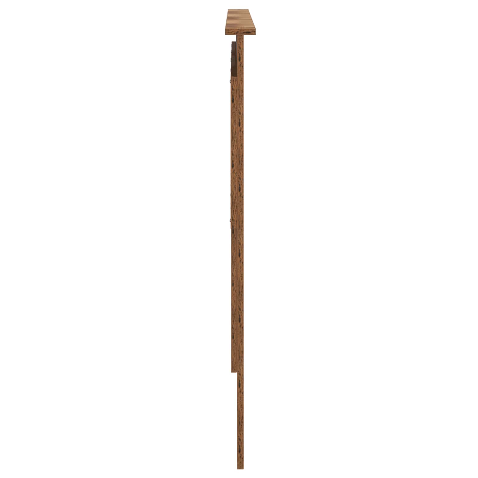 Uzglavlje s uzglavljem Staro drvo 180 cm Konstruirano drvo