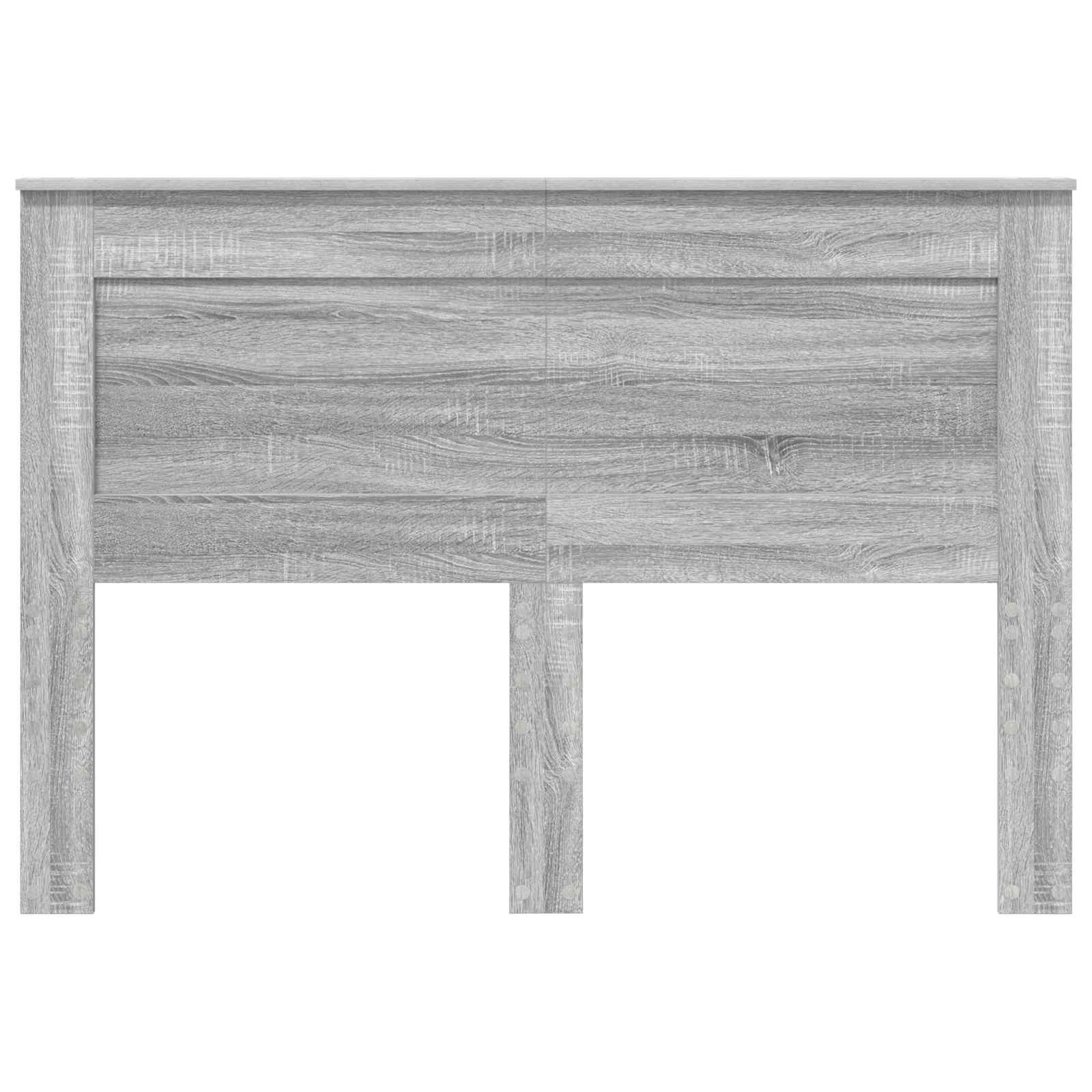 Uzglavlje s uzglavljem Siva Sonoma 140 cm Konstruirano drvo