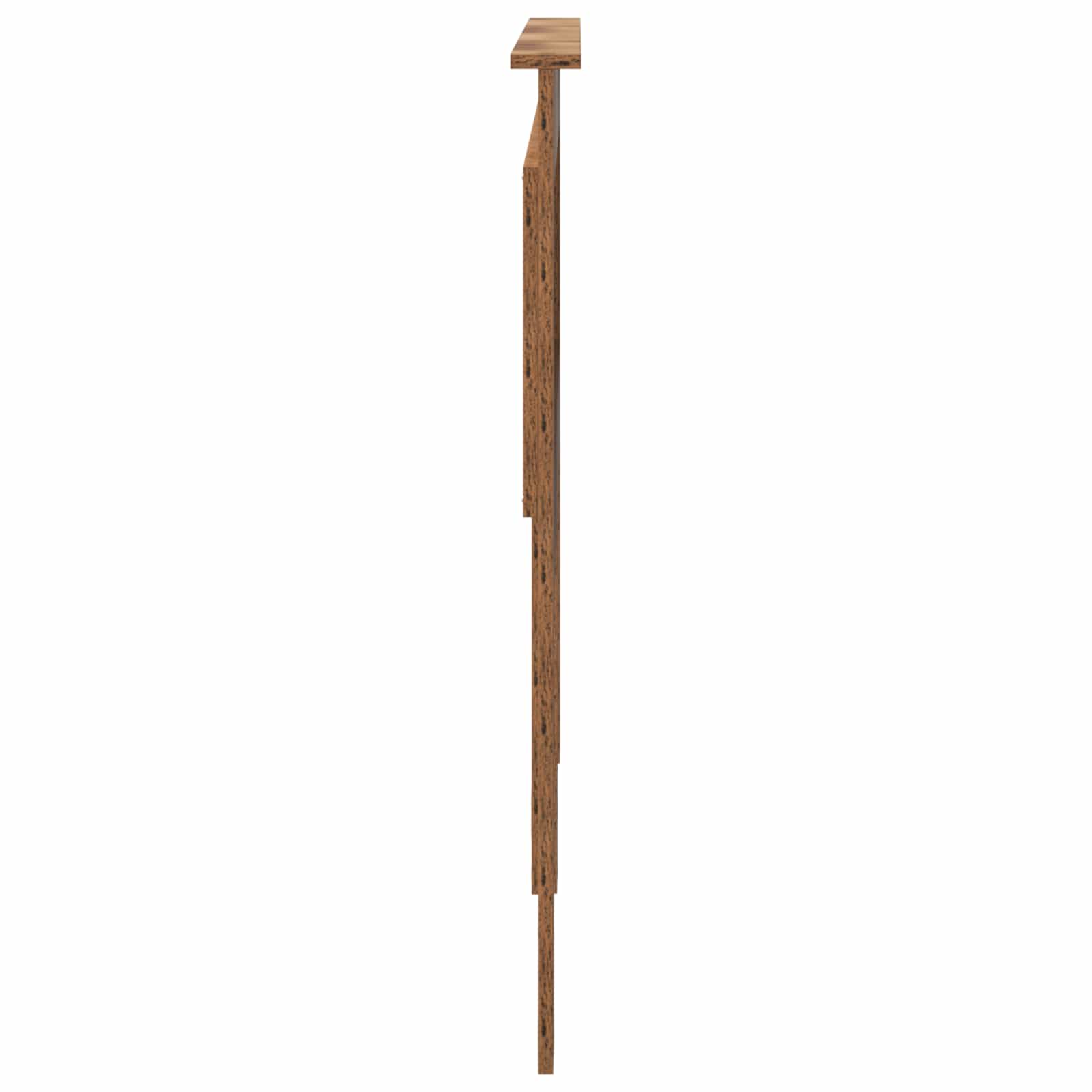Uzglavlje s uzglavljem Staro drvo 120 cm Konstruirano drvo