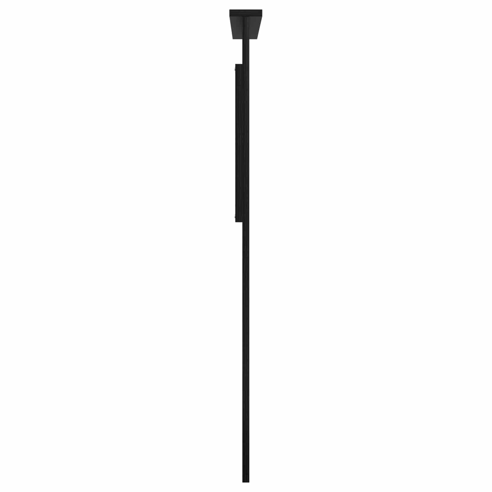 Uzglavlje s uzglavljem Crni hrast 90 cm Konstruirano drvo