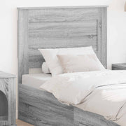 Uzglavlje s uzglavljem Siva Sonoma 80 cm Konstruirano drvo