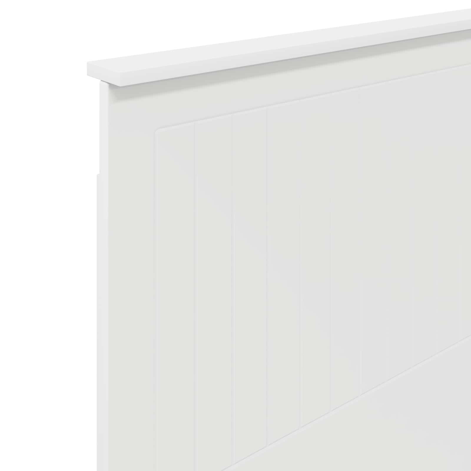 Uzglavlje s uzglavljem Bijelo 100 cm Konstruirano drvo