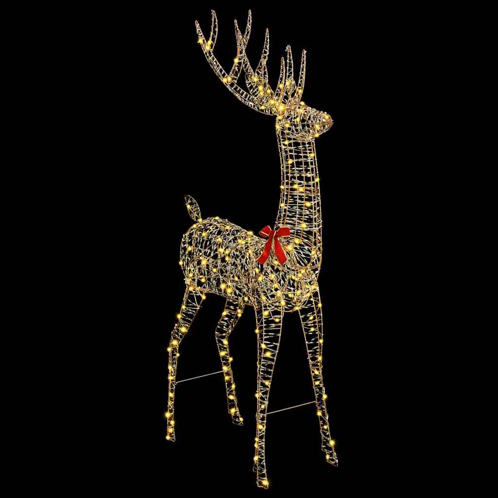 3D Ruzvelt 250 LED lampica Topla bijela 96 x 40 x 180 cm PET