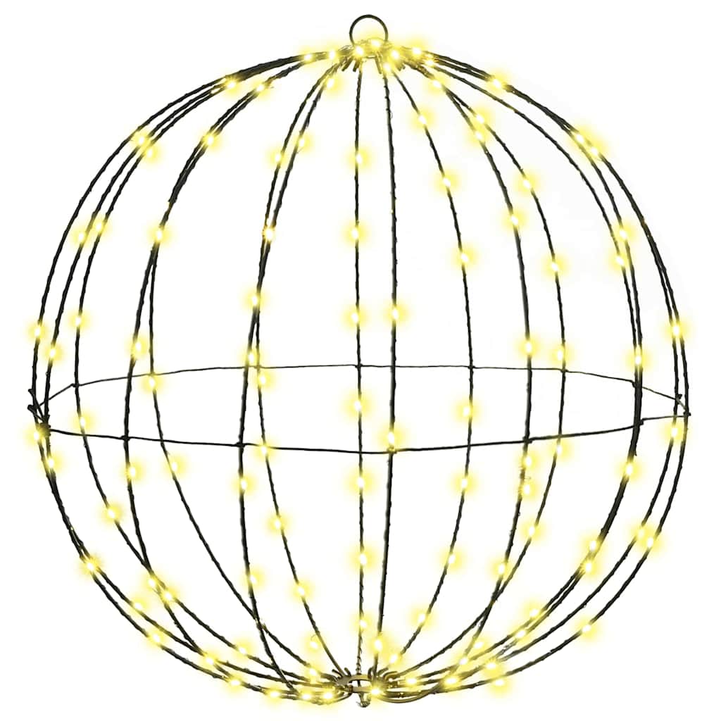 Lopta 2 kom. Topla bijela 50 x 50 x 52 cm Metal 320 LED lampica