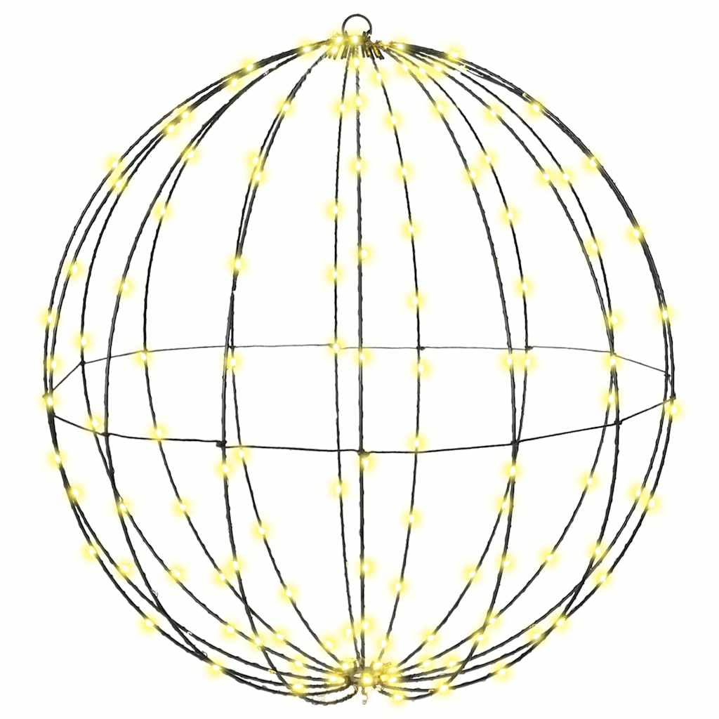Lopta 2 pcs Topla bijela 59,5 x 59,5 x 63 cm Metal