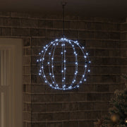 Lopta Hladna bijela 40 x 40 x 42 cm Metal 120 LED lampica