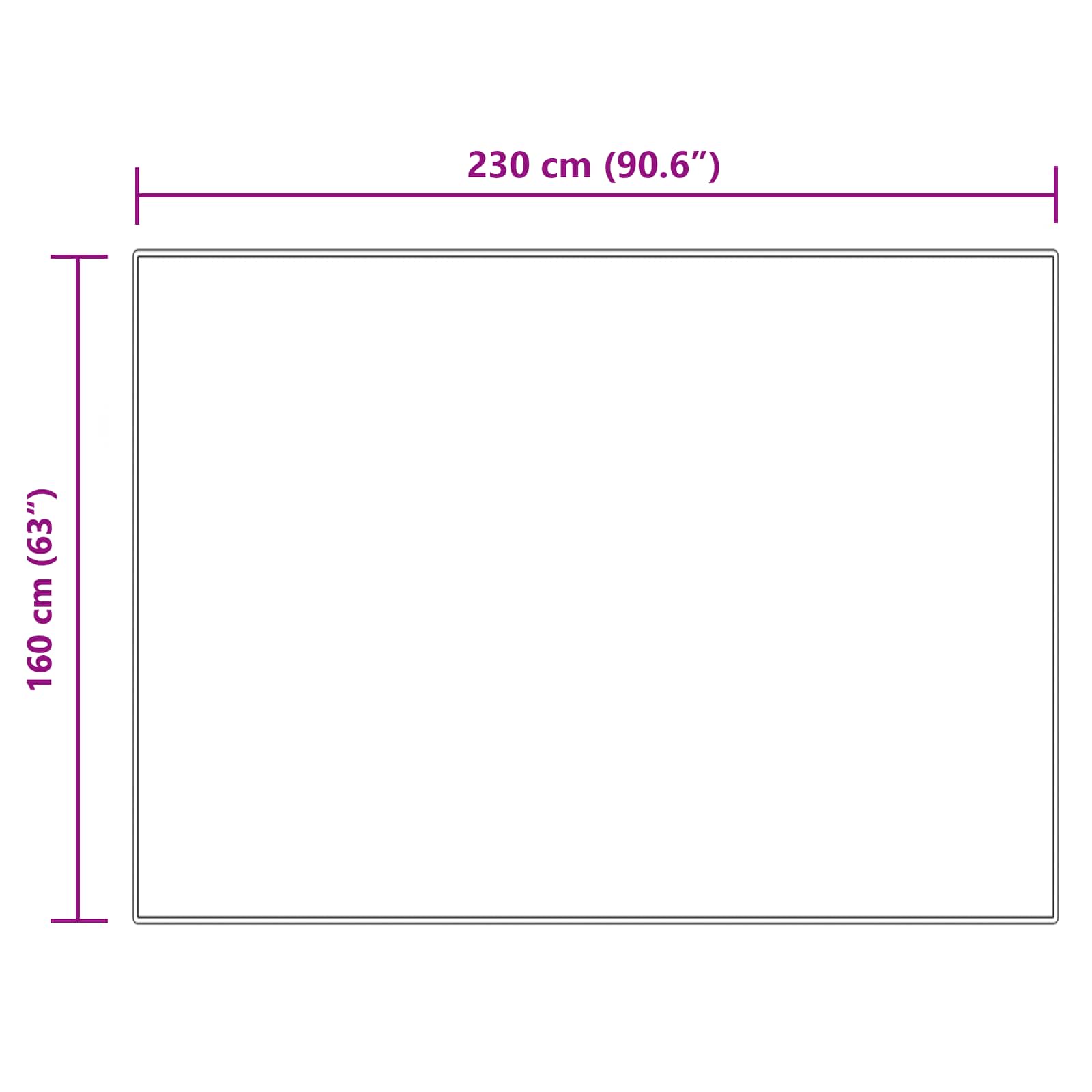 Tepih od umjetne ovčje kože TAFALLA Krem 160 x 230 cm Poliester