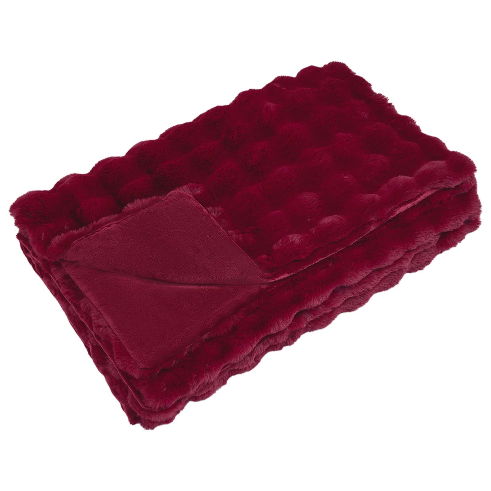 Protuklizna deka od umjetnog zečjeg krzna Olite 4 pcs Poliester