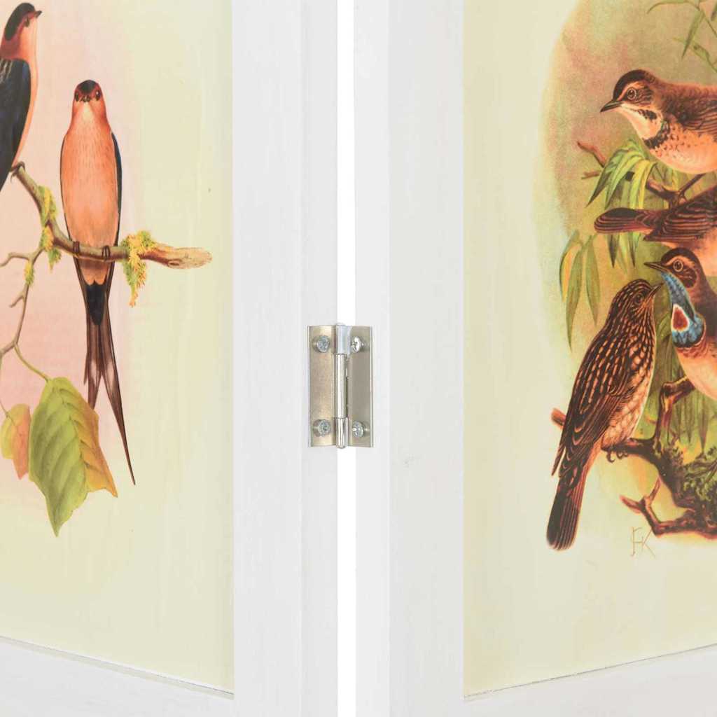 Romdivider Panel Bijelo 141,5 x 165 cm MDF