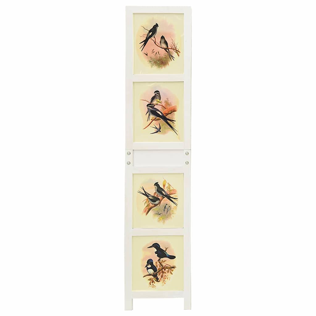Romdivider Panel Bijelo 176,5 x 165 cm MDF
