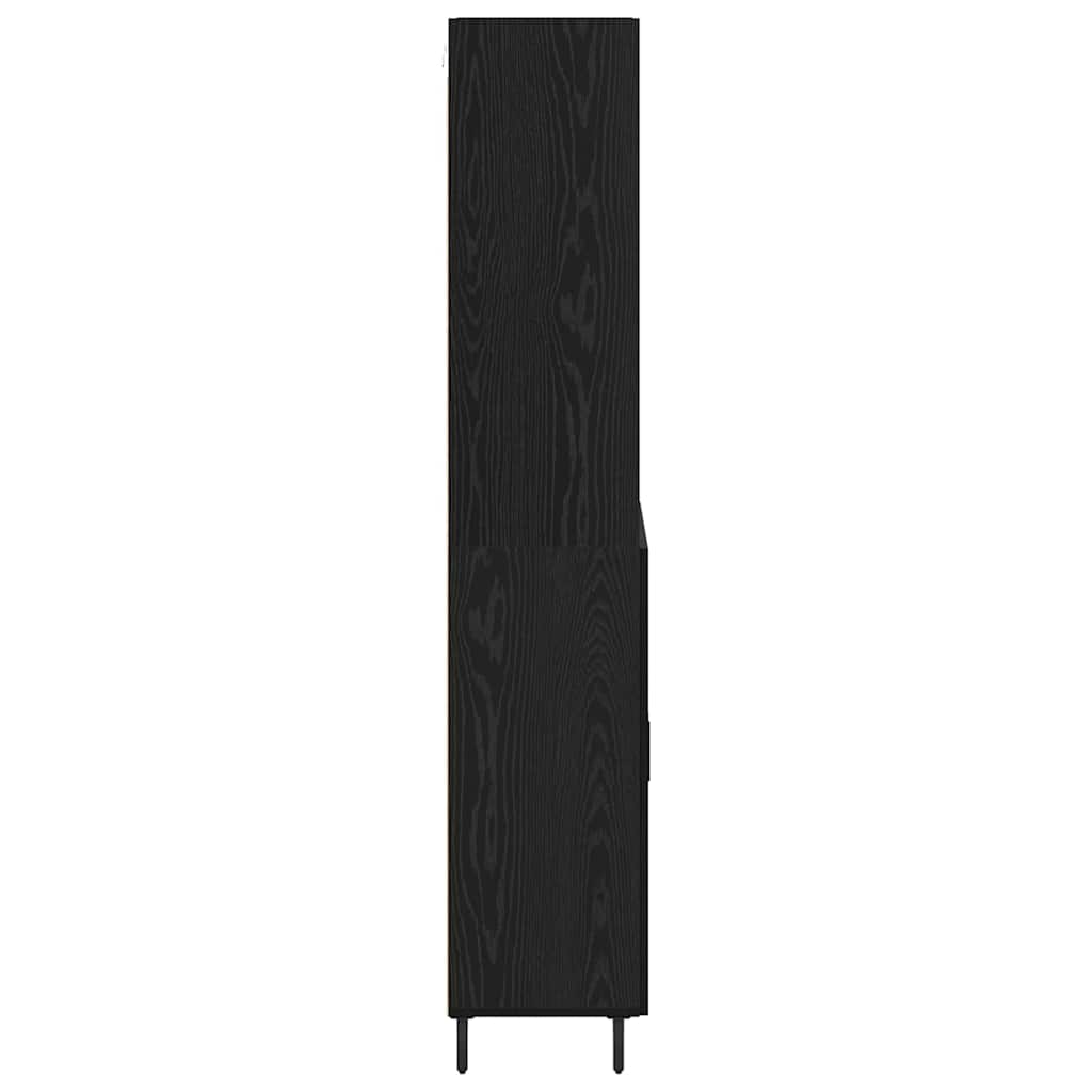 Highboard Crni hrast 69,5 x 34 x 180 cm