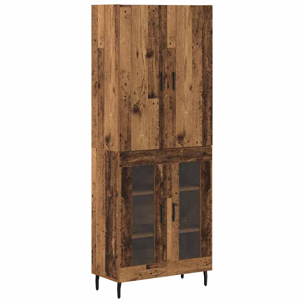 Highboard Zidne Staro drvo 69,5 x 34 x 180 cm Konstruirano drvo