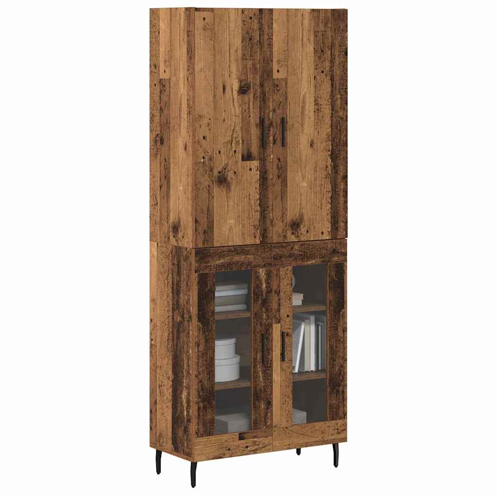 Highboard Zidne Staro drvo 69,5 x 34 x 180 cm Konstruirano drvo