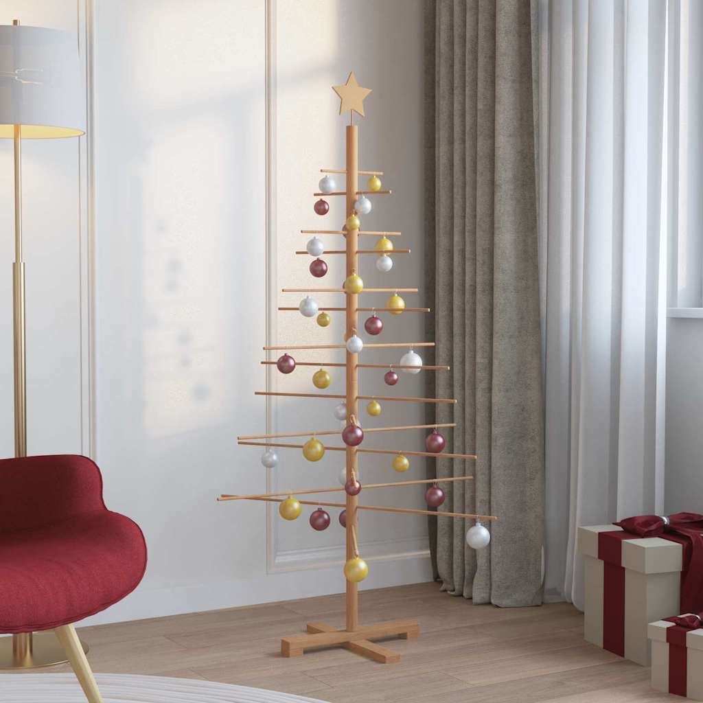 Drveno božićno drvce Smeđa 150 cm Bambus