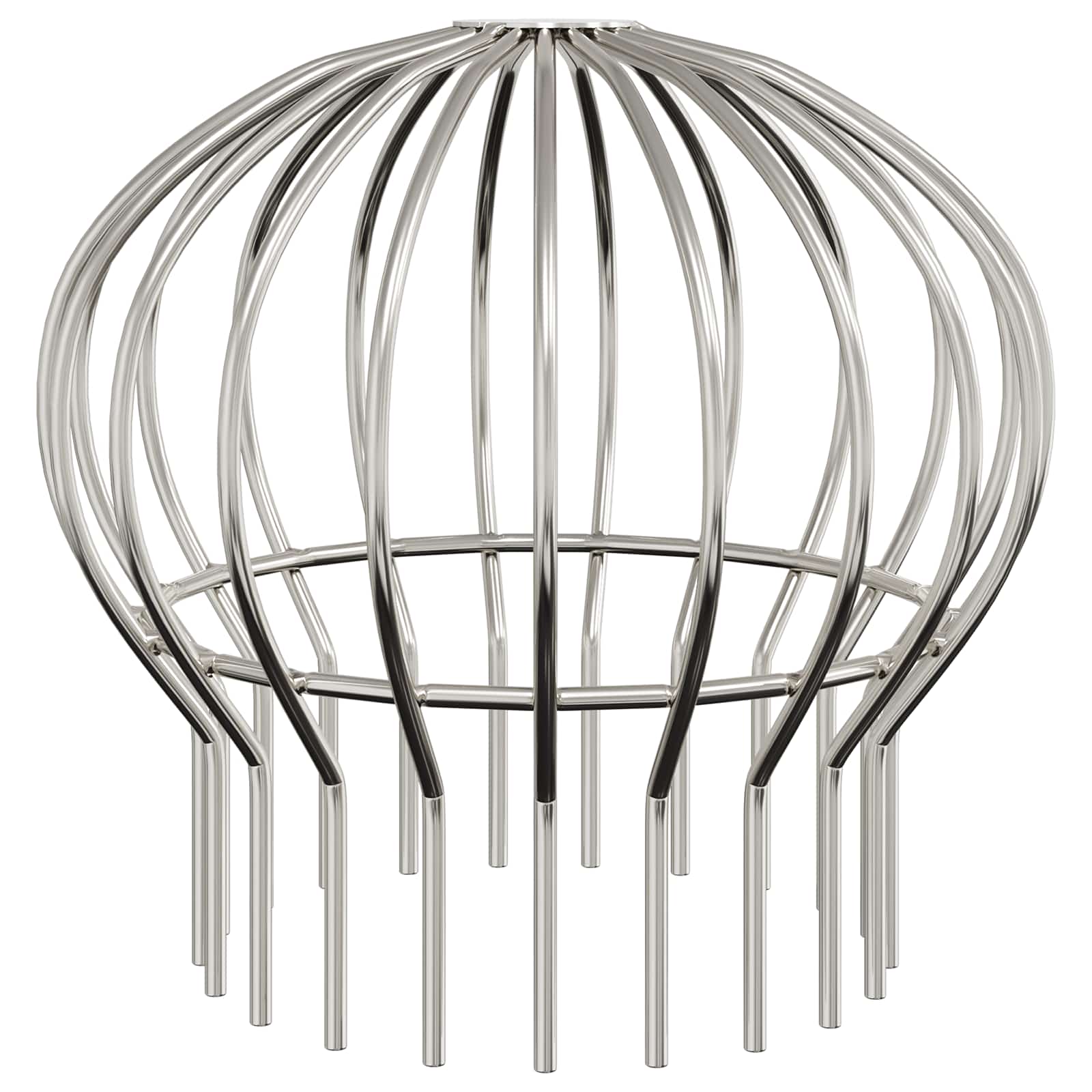 Zaštita od lišća za žljeb 8 pcs Srebrno 200 mm Nehrđajući čelik