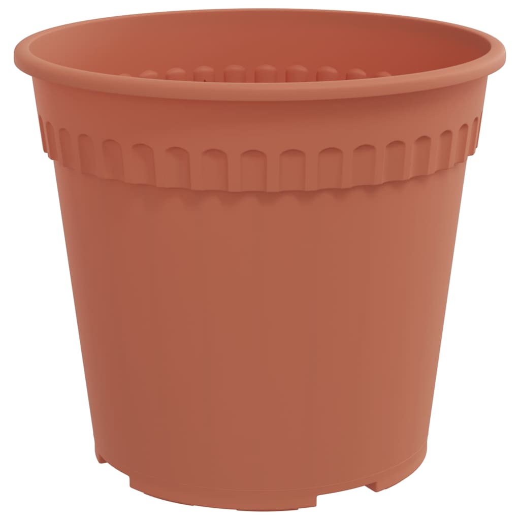 Okrugla saksija za cveće 24 pcs Crvena cigla Ø 17 x 14 cm