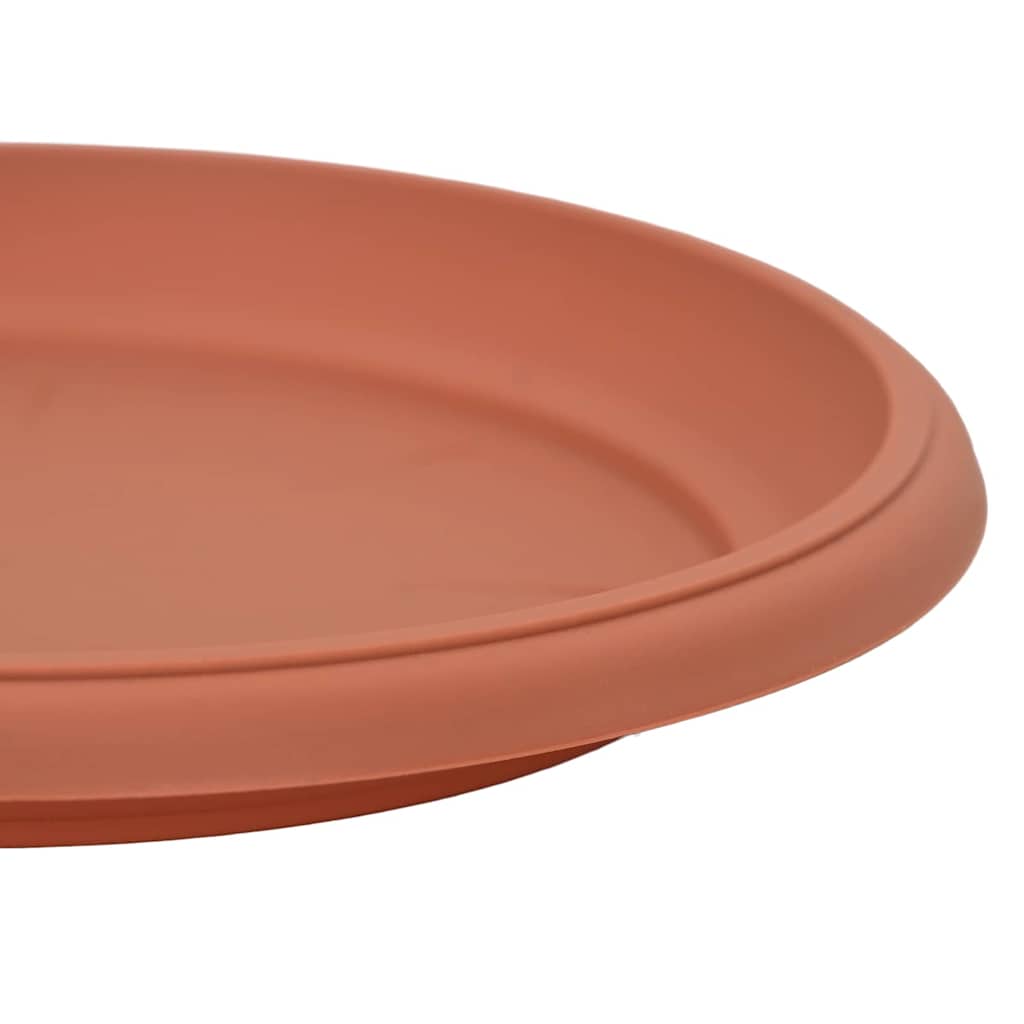 Kružni Pladanj za Cvijeće 6 pcs Crvena cigla Ø 14 x 2 cm