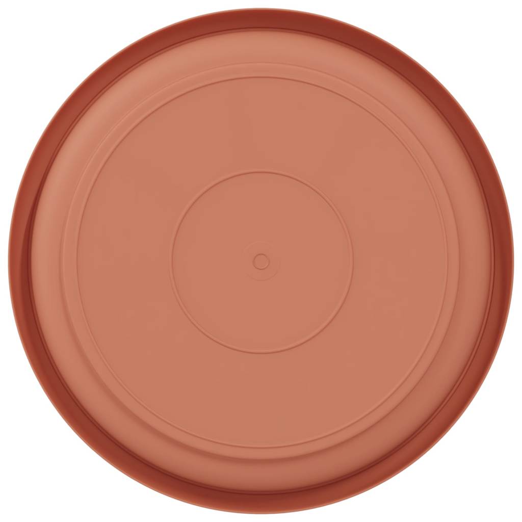 Kružni Pladanj za Cvijeće 6 pcs Crvena cigla Ø 14 x 2 cm