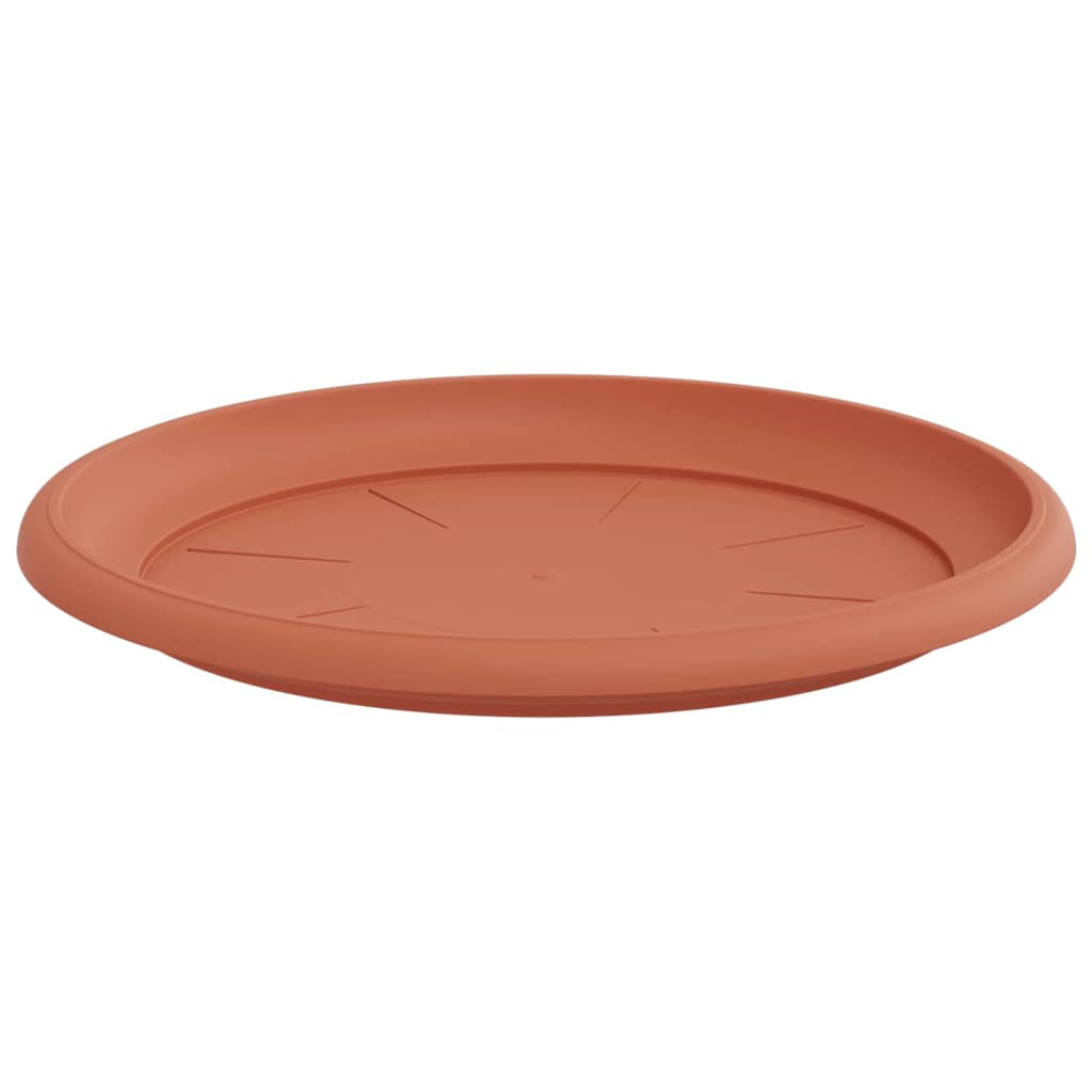 Kružni Pladanj za Cvijeće 6 pcs Crvena cigla Ø 27 x 2,5 cm