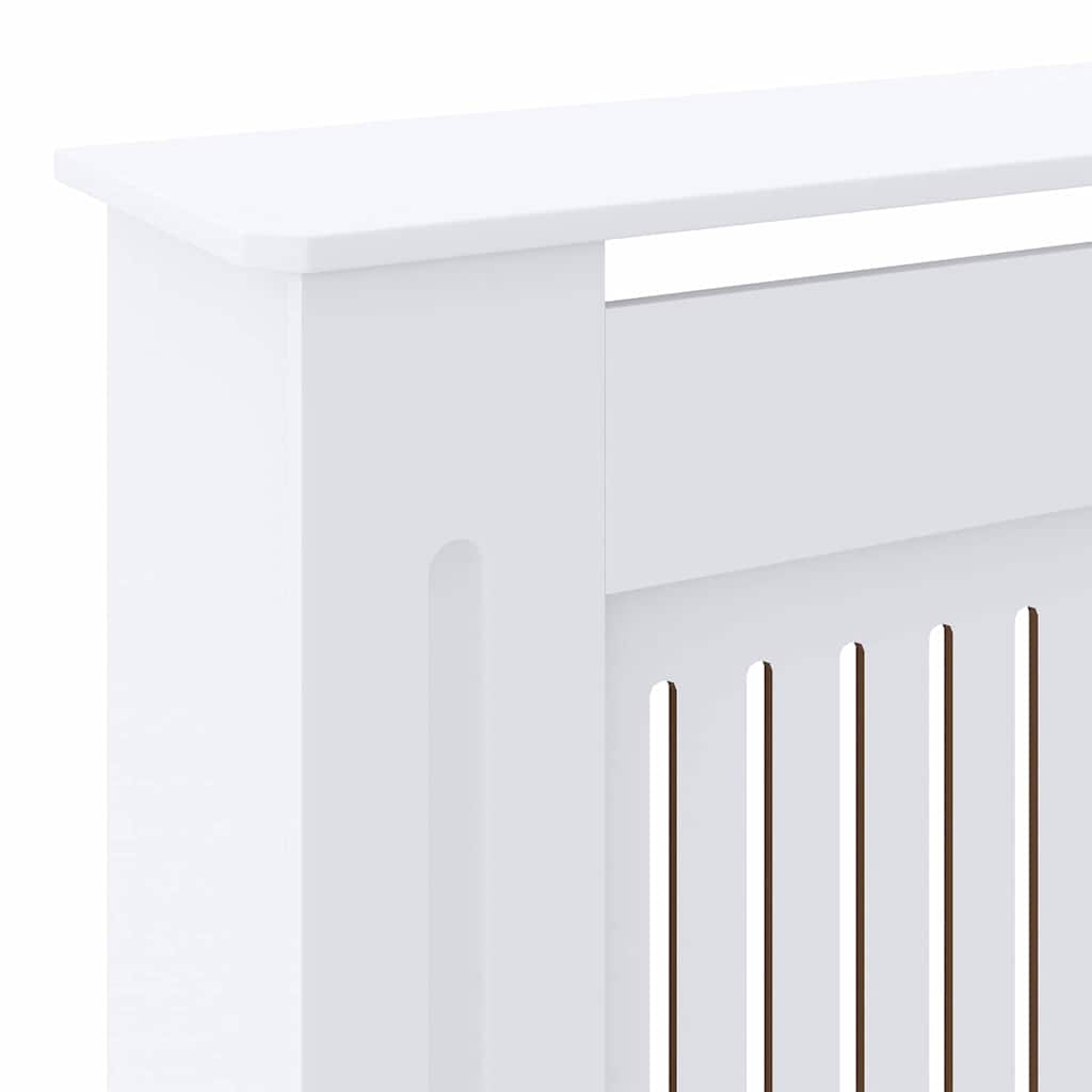Pokrivač radijatora 2 pcs Bijelo 205 x 20,5 x 81,5 cm