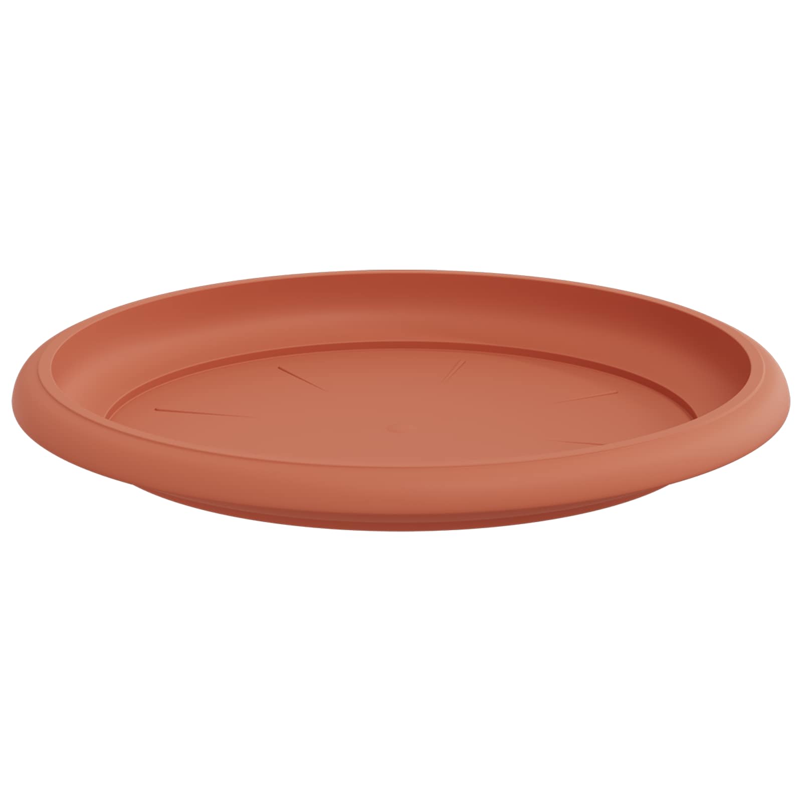 Saksije za biljke 6 pcs Crvena cigla Ø 26 x 21.5 cm Plastika