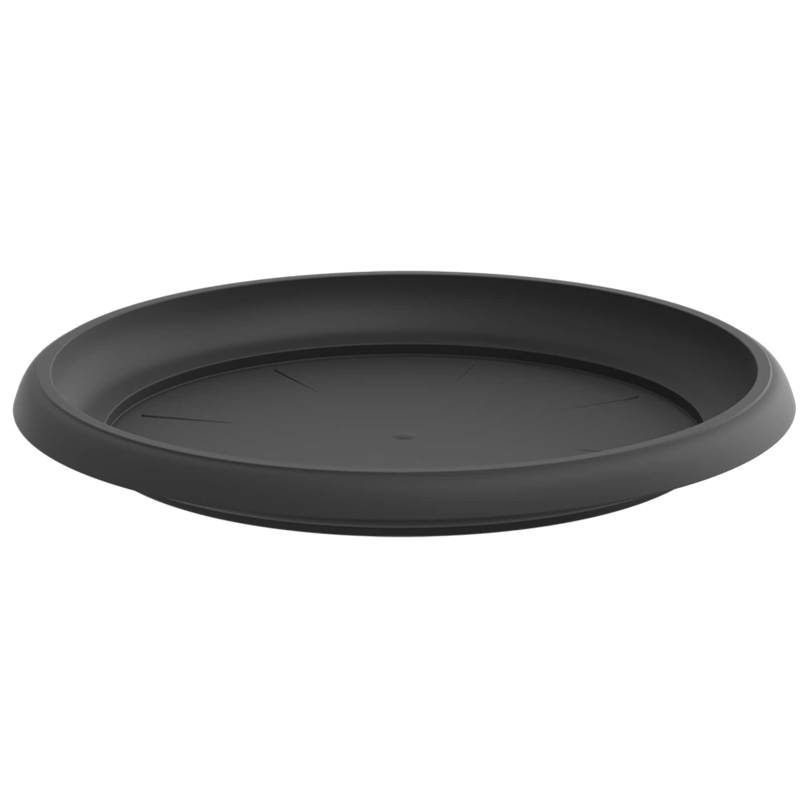 Saksije za biljke 6 pcs Crna Ø 34 x 28 cm Plastika