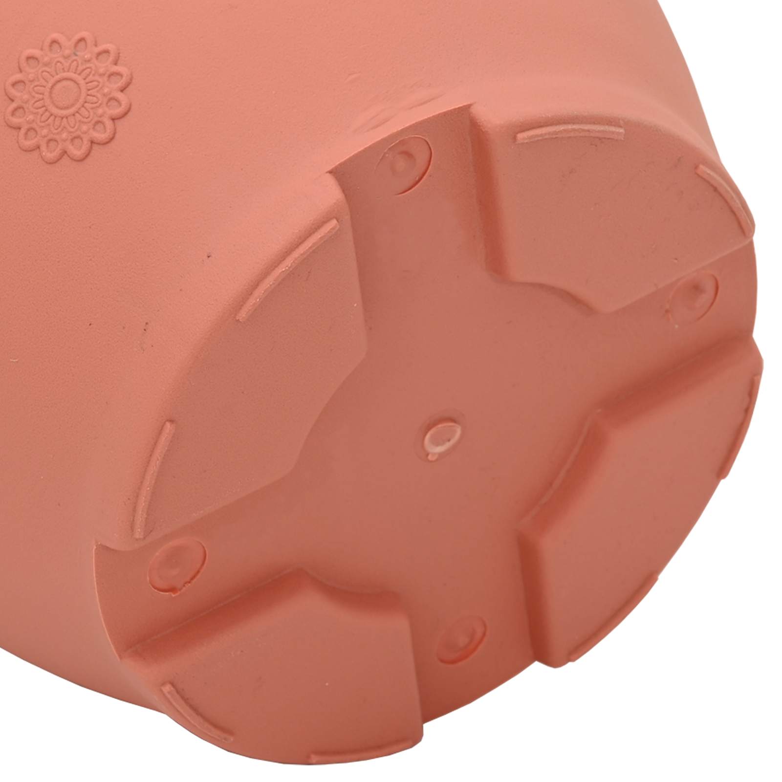 Saksije za biljke 24 pcs Crvena cigla Ø 26 x 21.5 cm Plastika