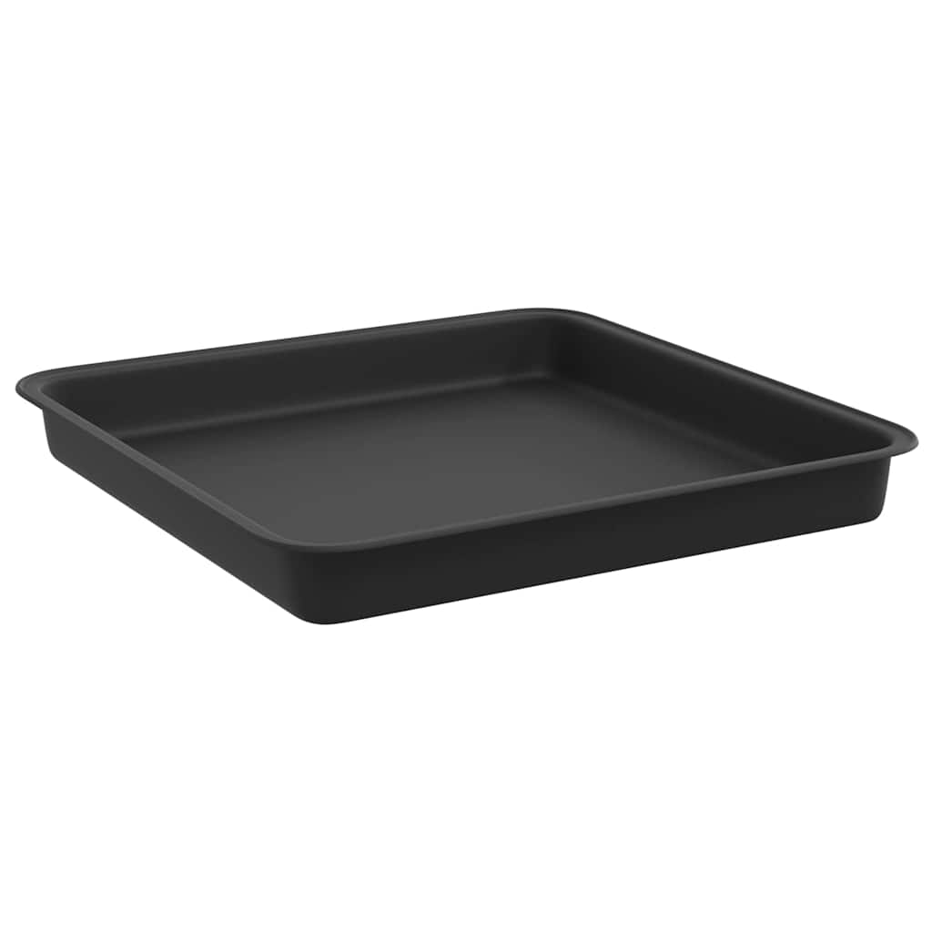Saksije za biljke 6 pcs Crna 23 x 23 x 17,5 cm Plastika