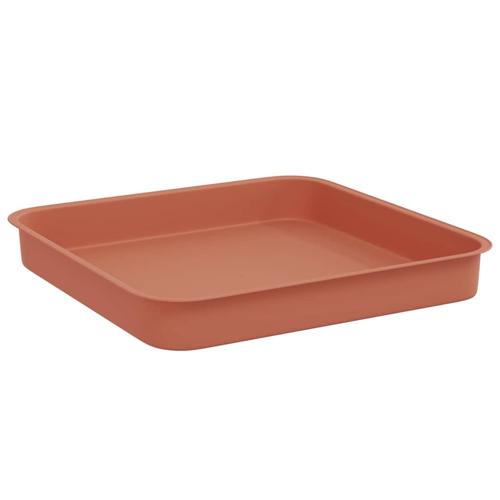 Saksije za biljke 24 pcs Crvena cigla 16 x 16 x 14 cm Plastika