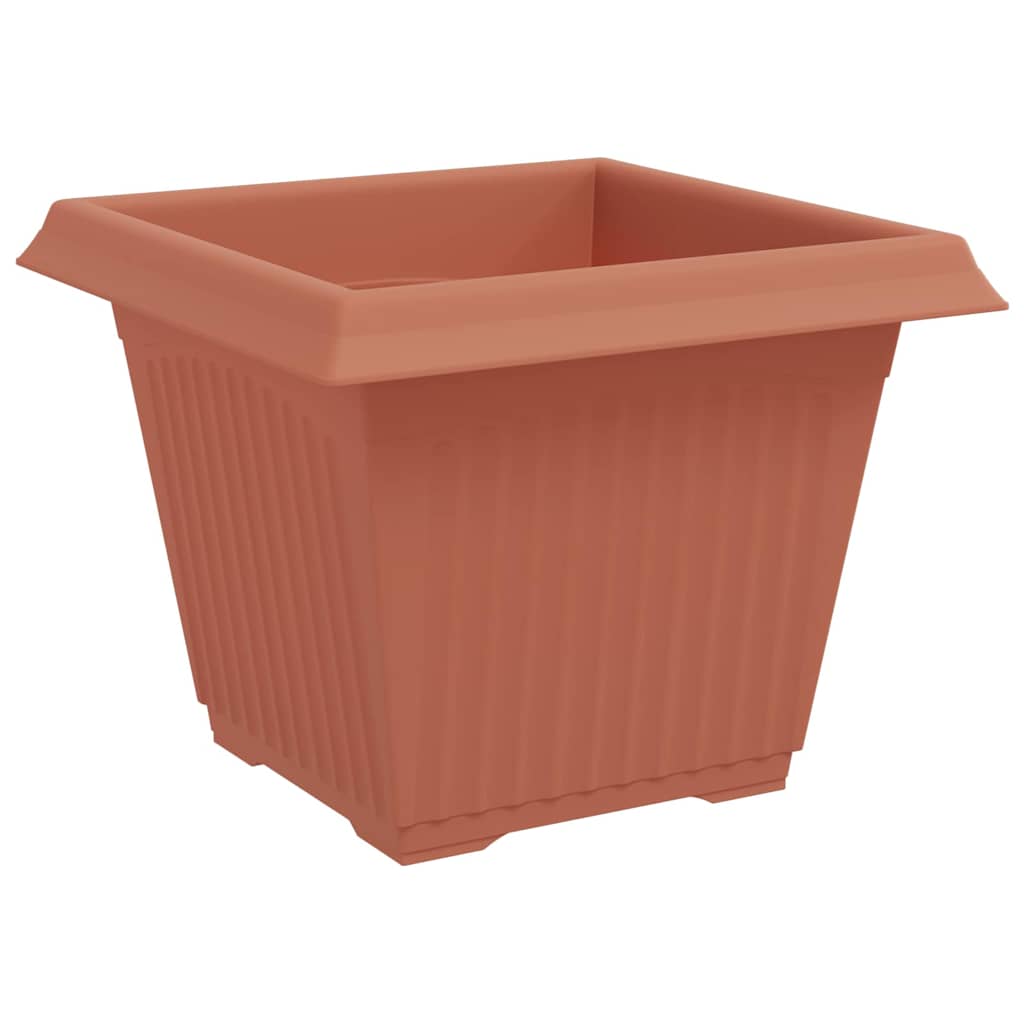 Saksije za biljke 24 pcs Crvena cigla 28,5 x 28,5 x 22 cm