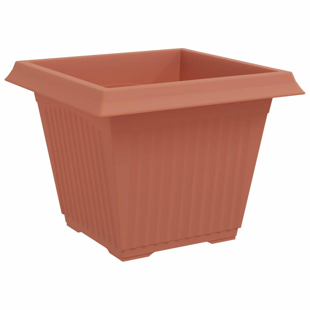 Saksije za biljke 24 pcs Crvena cigla 43 x 43 x 33,5 cm
