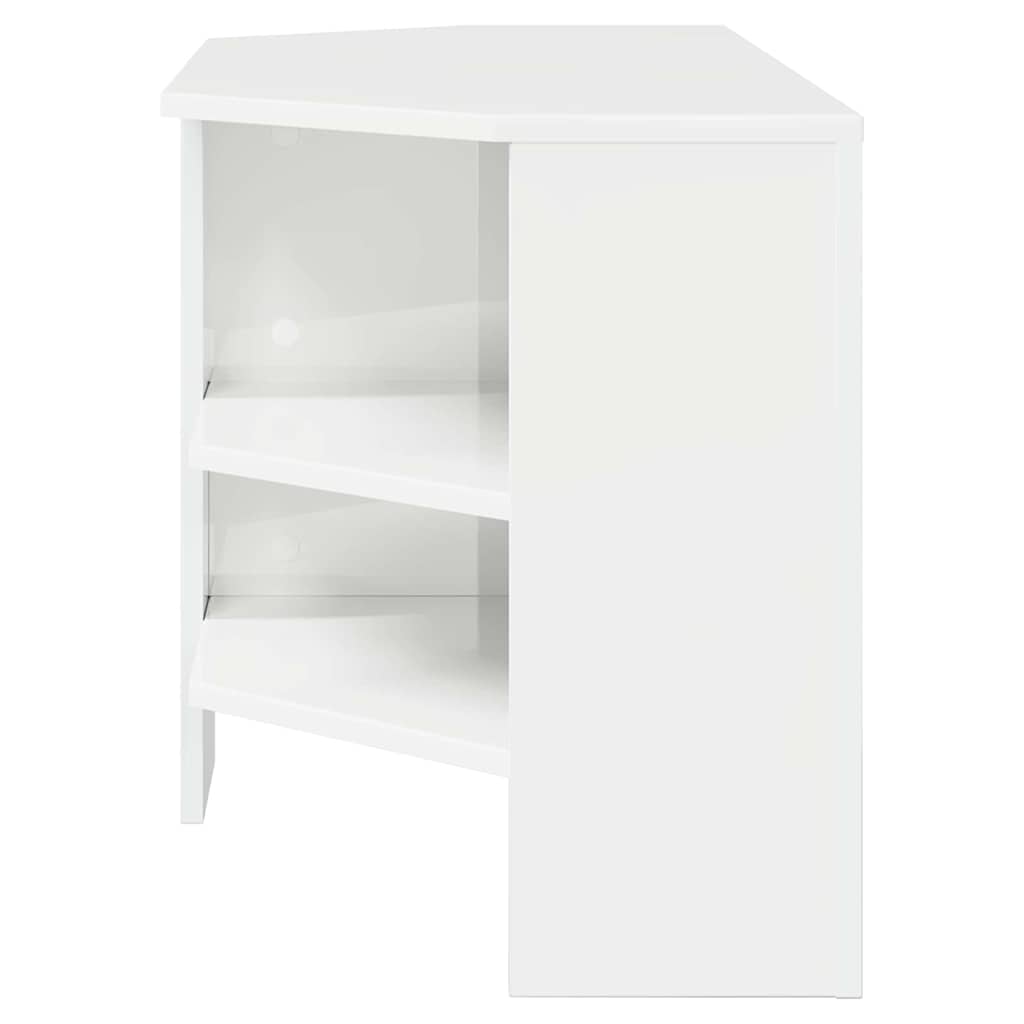 KutuskiTVormar Visoki sjaj bijela 102 x 40,5 x 45 cm