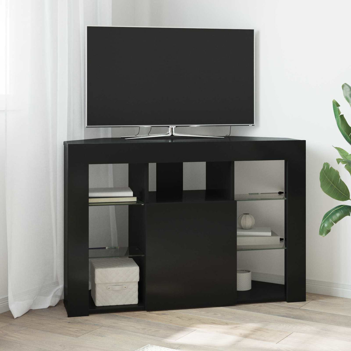 Kotni LED TV ormar Konstruirano drvo