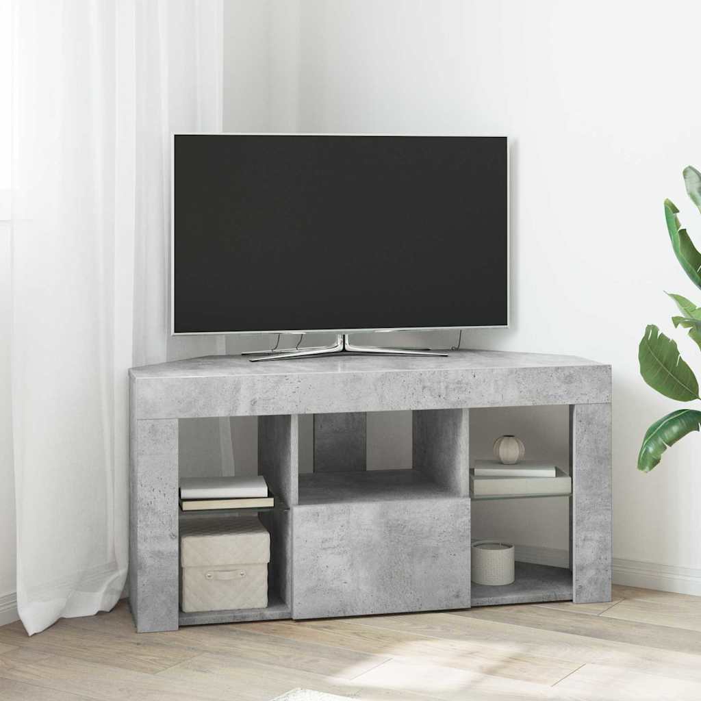 Kotni LED TV ormar 100 x 40 x 50 cm Betonski sivi